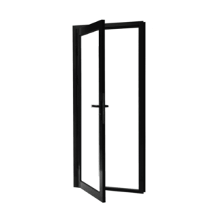 Gia công lắp đặt cửa đi nhôm kính 1 cánh mở quay tại Đà Nẵng