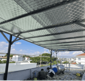 Dịch Vụ Thi Công Mái Che Tôn Tại Đà Nẵng – Uy Tín, Chuyên Nghiệp, Giá Tốt