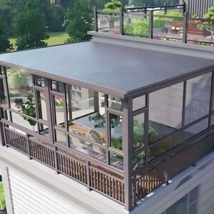 Dịch Vụ Thi Công Mái Che Sân Thượng (Tôn Xốp – Tôn Cách Nhiệt – Tấm Polycarbonate)