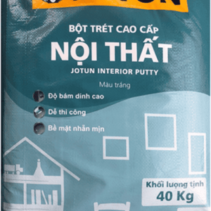 Giới thiệu Bột Trét Tường Jotun Nội Thất 40kg Màu Trắng