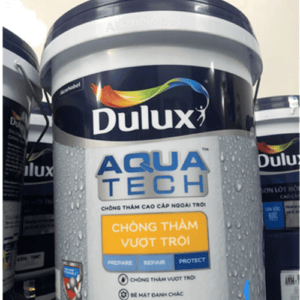 Chất chống thấm Dulux Aquatech Chống Thấm Vượt Trội – Bề mặt đanh chắc, chống thấm hiệu quả