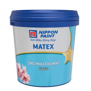 Sơn nước nội thất Nippon Paint Matex Sắc Màu Dịu Mát 5L & 17L: phẳng mịn, mùi nhẹ, dễ thi công cho không gian hiện đại