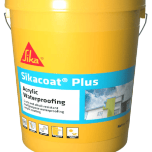 Sơn chống thấm SikaCoat Plus – Giải pháp chống thấm tường ngoài đàn hồi đa năng gốc acrylic