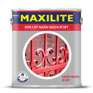 Sơn Lót Ngăn Ngừa Rỉ Sét Maxilite Chống rỉ tuyệt vời 0.8 L 3L 18L