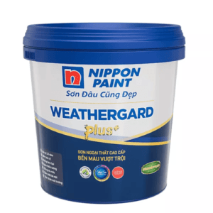 Sơn Nippon WeatherGard Plus+: Sơn nước ngoại thất cao cấp bền màu, chống thấm từ bên ngoài và chống bám bụi