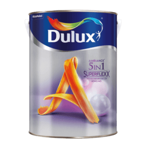 Sơn Nội Thất Dulux Ambiance 5in1 Superflexx Bóng Mờ – 1L & 5L, Đàn Hồi Gấp 3 Lần, Che Nứt Tường Hiệu Quả