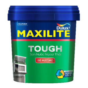 Sơn nước ngoại thất Maxilite Tough từ Dulux_Bề Mặt Mờ 5L  15L 18L Chống bong tróc hiệu quả cho màu đẹp lâu phai