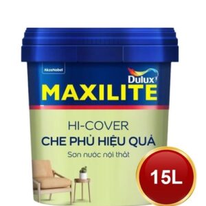 Sơn nước nội thất Maxilite Che Phủ Hiệu Quả từ Dulux 5 lít, 15 lít