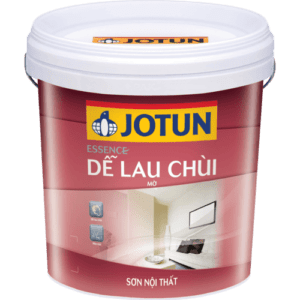 Sơn phủ hoàn thiện nội thất jotun Essence Dễ Lau Chùi 1L, 5L, 15L – giữ tường luôn sạch đẹp như mới