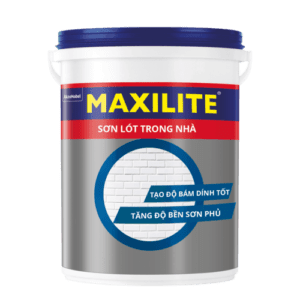 Sơn lót trong nhà Maxilite Tăng độ bền sơn phủ. thùng 5 L, 18 L