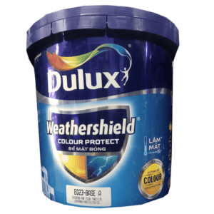 Sơn ngoại thất cao cấp Dulux Weathershield Colour Protect bề mặt bóng, Thùng 1l, 5l, 15l