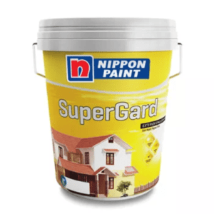 Sơn ngoại thất Nippon Supergard: chống kiềm 5L, 18L – chống muối hóa, chống rêu mốc, thân thiện môi trường